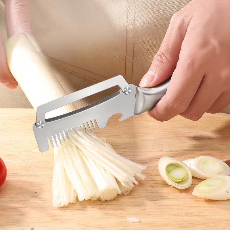 TEMU Heavy-duty All-steel Multifunctional Peeler, Upgraded Thickened Version For Home Use, For Peeling Fruits And Vegetables, A Kitchen Tool For