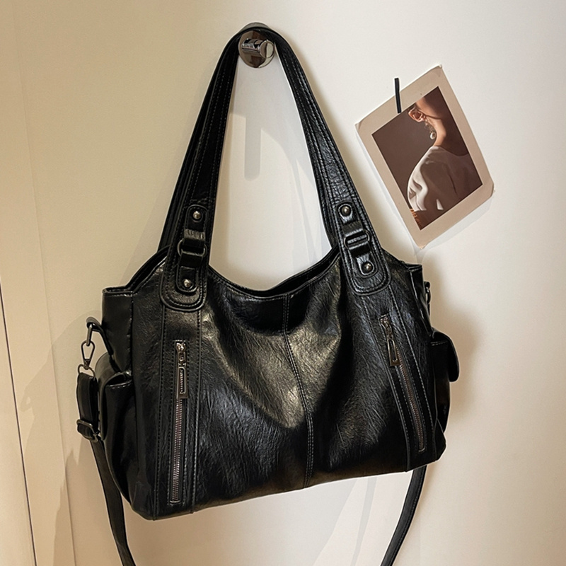 TEMU Sac à main pour femme, nouveau sac à bandoulière multifonctionnel de grande valeur et , grande , plusieurs compartiments de rangement, sac