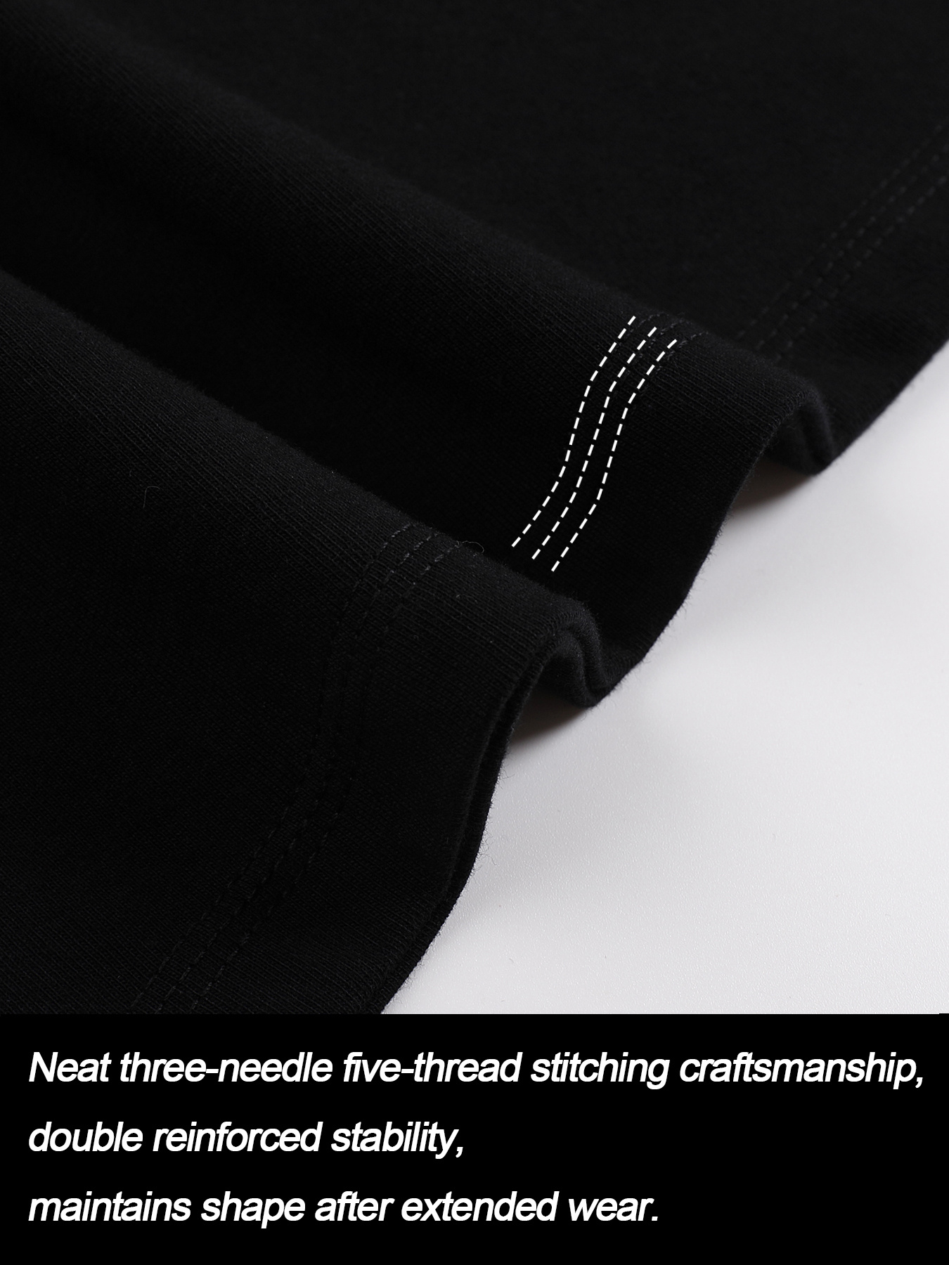 TM471 Tricou pentru bărbați 100% bumbac cu imprimeu simplu cu litere, mânecă scurtă, confortabil și respirabil pentru timp liber, măiestrie de înaltă calitate cu trei ace și cusătură grea