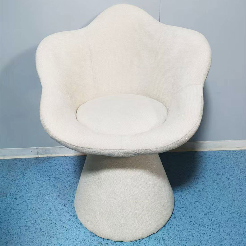 Tabouret en Mousse Mémoire en Forme de Cœur Bohème - Pouf Multifonction avec Cadre Facile à Assembler et Métal pour Chambre de Femme, Salon de Manucure, Petits Espaces - Coiffeuse, Meuble Gain de Place