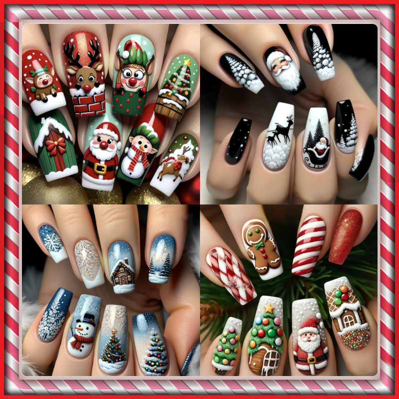 

4 Sets Of Nail Art Kits