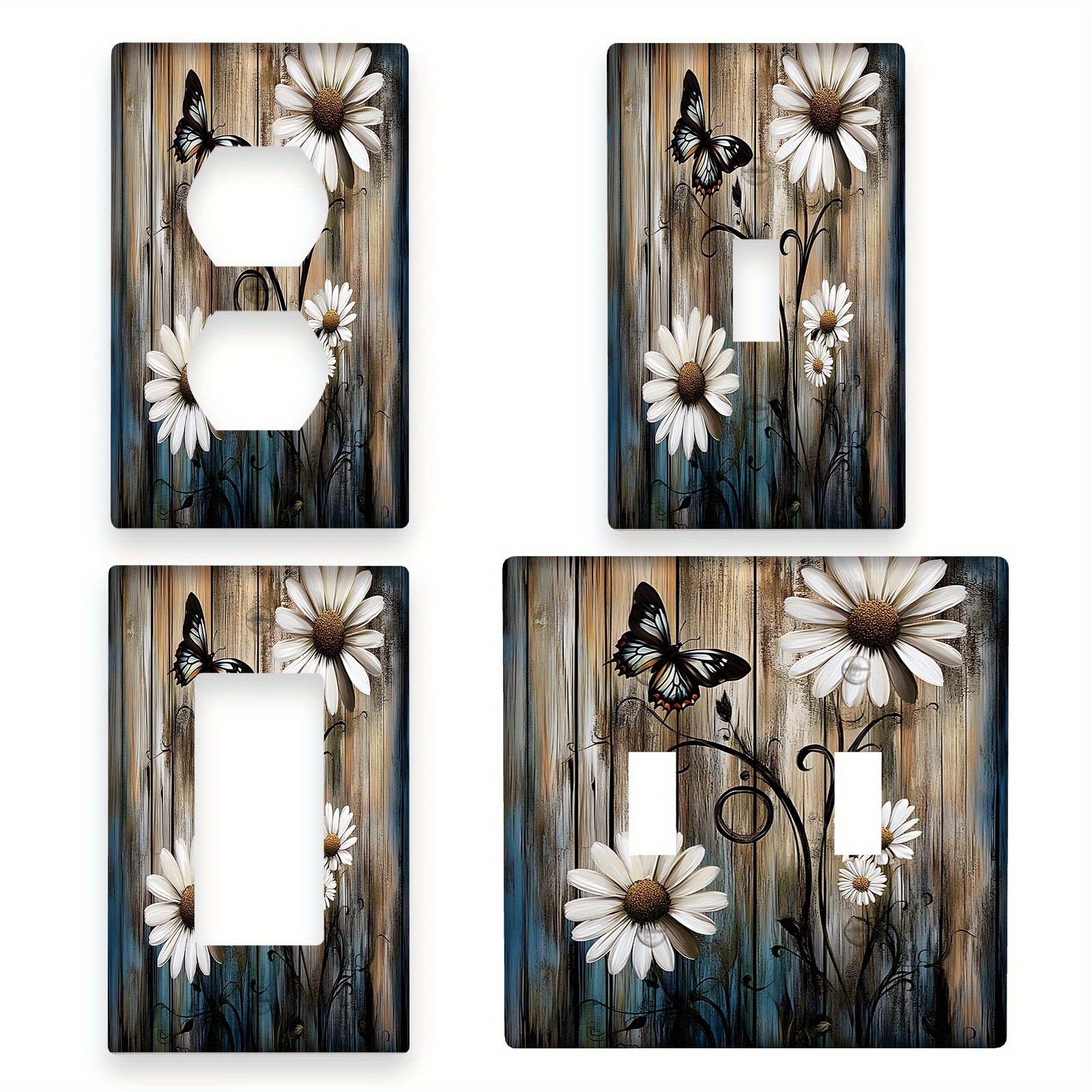 

And Wallplate, Decorative Art For Switch, /, 1gang Or 2gang, No Or Battery Needed, For , ,