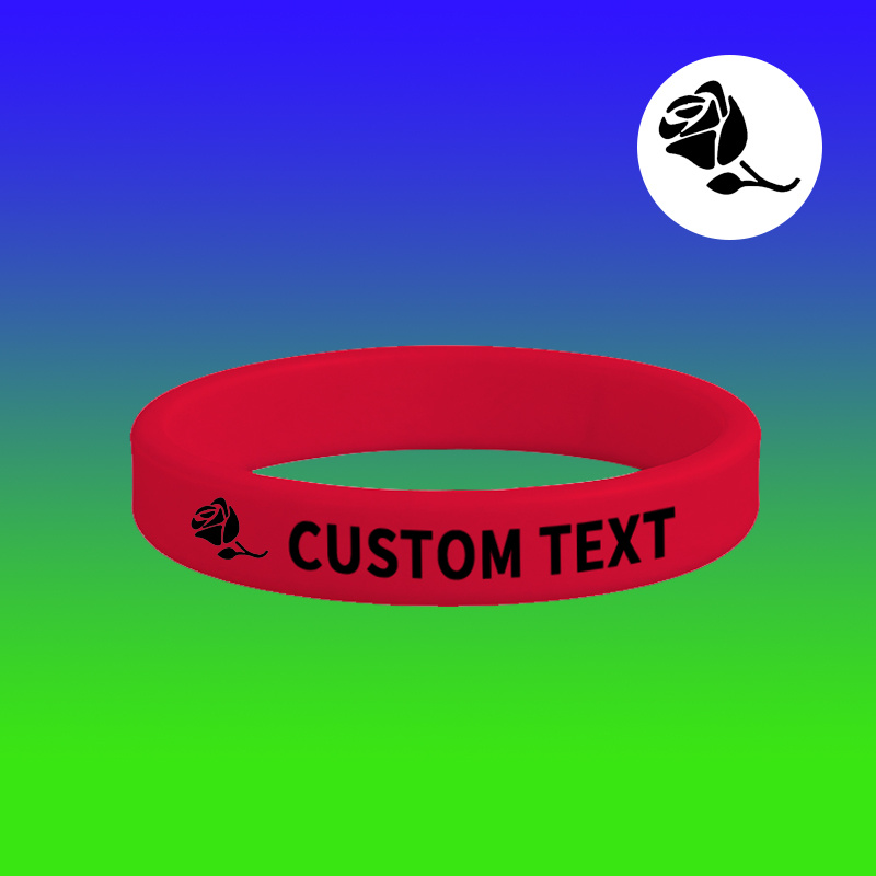 26pcs Custom Silicone Bracelets Pack, Personalised Gift