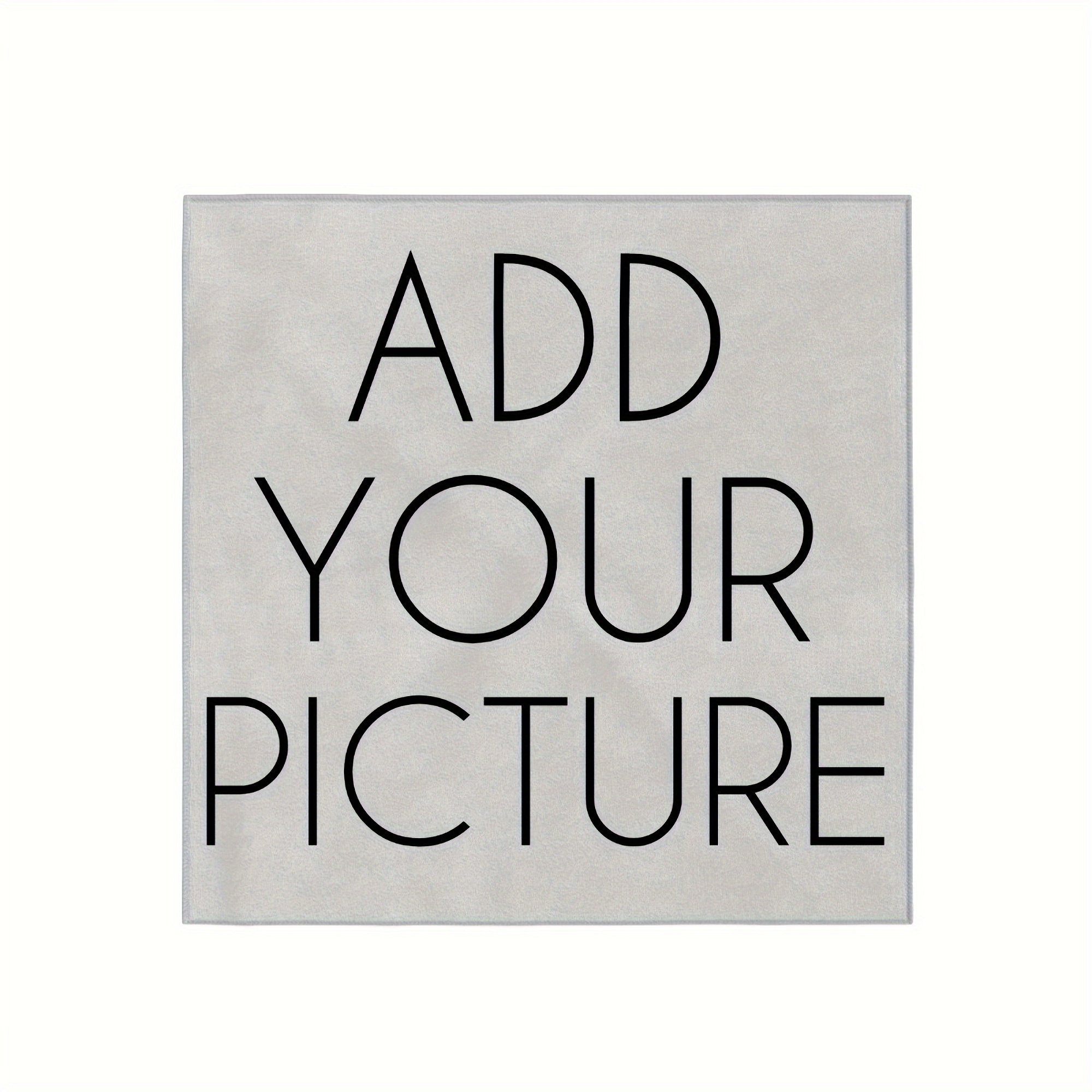 Image of Customizable Women' Scarf, Multi-functional Versatile Scarf, Your, Choose Your Suitable Size, Customize Your Own Square Scarf