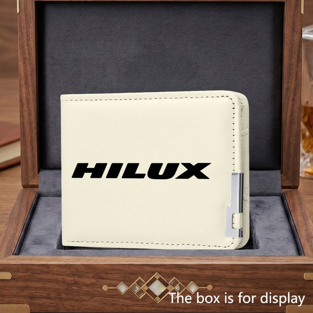 TEMU New Hilux Logo Men's Wallet, Multi-card Slot Design, Lightweight And Durable, Can Store Personal Id, Credit Cards, Business Cards, Etc., Perfect