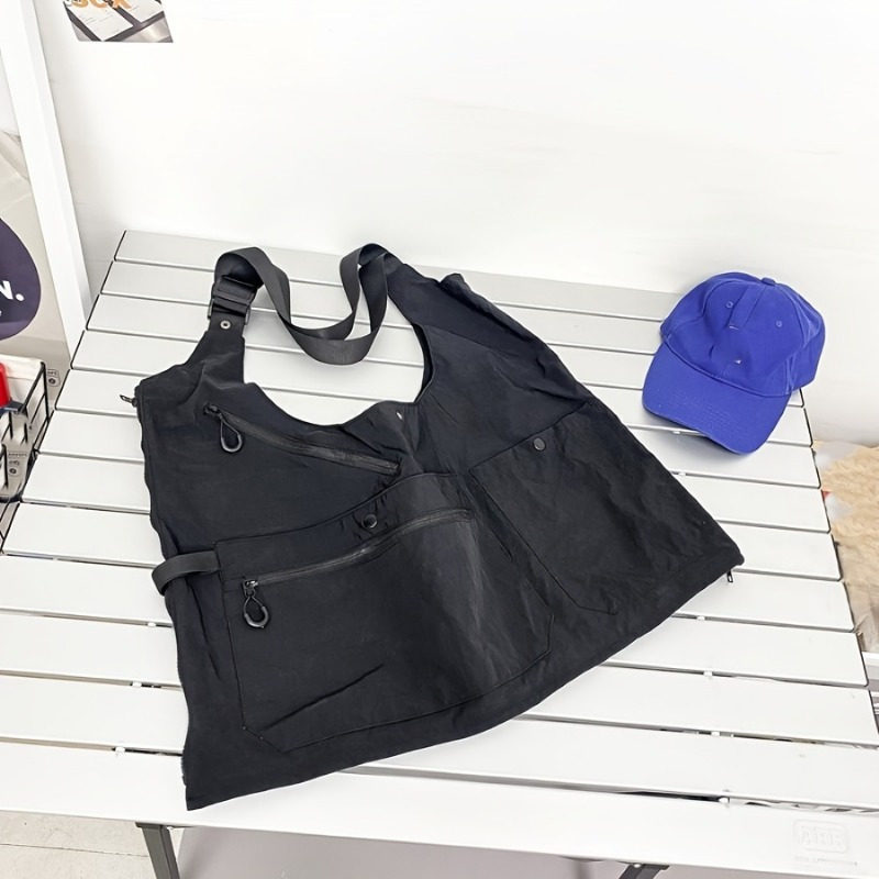 multi functional sleeveless nylon vest bag convertible - Temu Oman