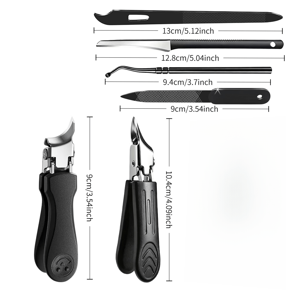 6pcs Professional Pedicure Nail Care Tool Set