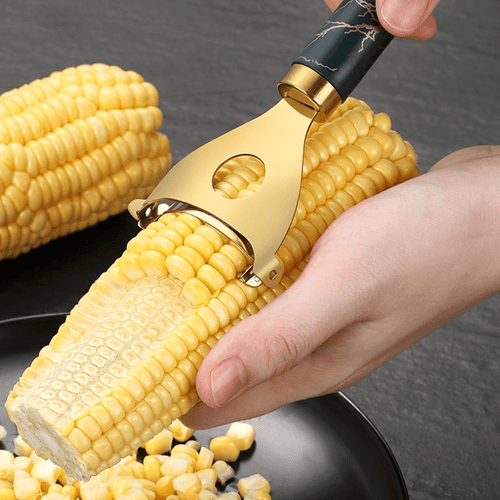 2pcs corn planer corn stripper stainless steel corn cob stripper household corn peeler reusable corn creative corn stripper multifunctional peeler for kitchen corn tools vegetable peeler kitchen stuff kitchen gadgets