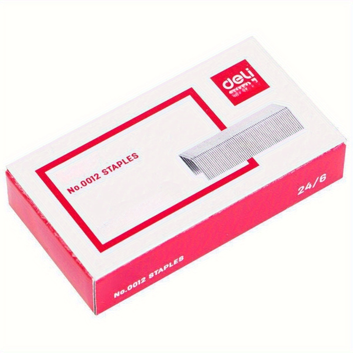 Image of 1000-pack High-strength , 24/6 Universal Size, Metal Staple Box For School, Office, And Home Use