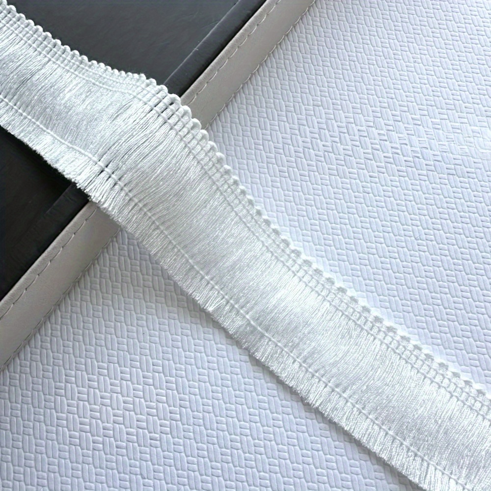 TEMU in Poliestere Iarde con Pizzo - Larghezza .5 cm Colori Vivaci Assortiti per Abbigliamento Fai-da-te, Borse, Decorazioni Cuscini e Accessori per