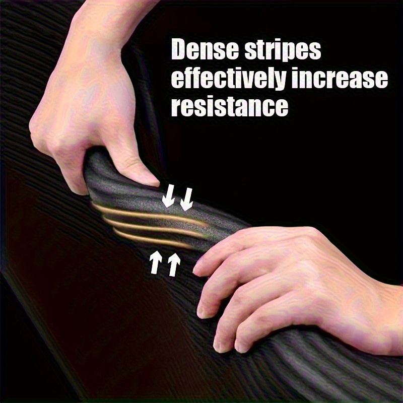 Thickened Non-Slip Yoga Mat with Handles - Heavy-Duty Shock-Absorbing Soundproof Fitness Mat, Ultra-Soft Home Gym Floor Mat for Pilates and Floor Exercises - Available in Pink/Purple/Black, Suitable for Beginners and Professionals, Durable Material, Yoga Gear, Essential for Fitness Enthusiasts