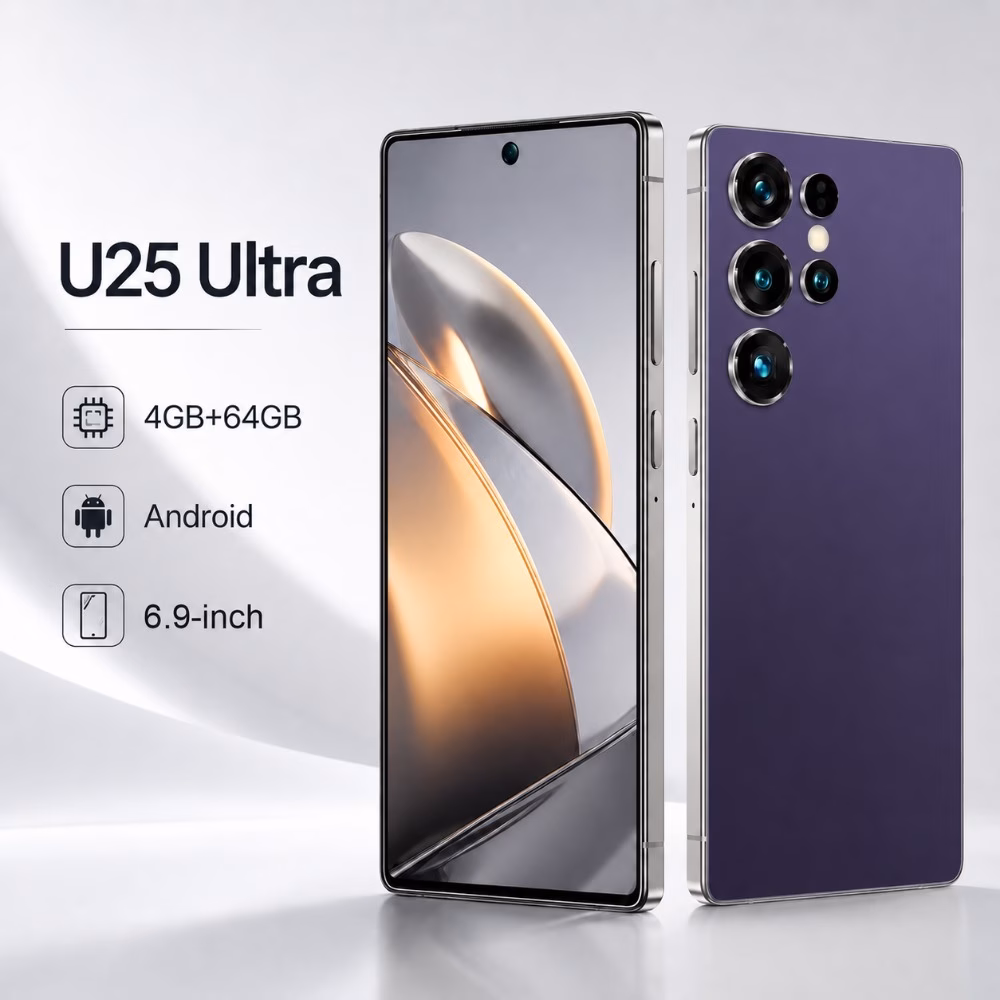 u25 ultra 2026 latest 6 9 unlocked phone camera usb type c charging slot usb type c charging the go Product details 9