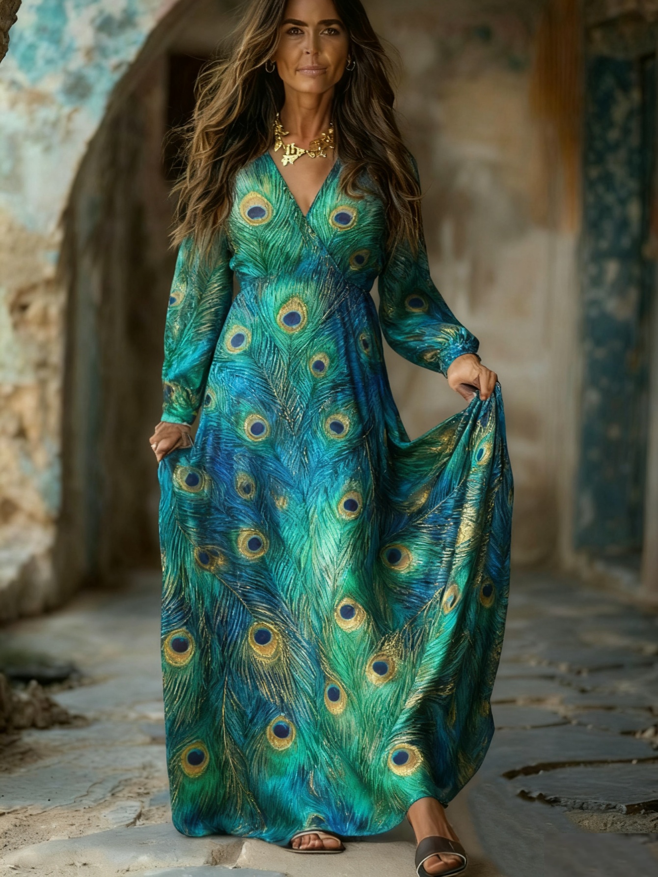 empire dress sold on Temu United States