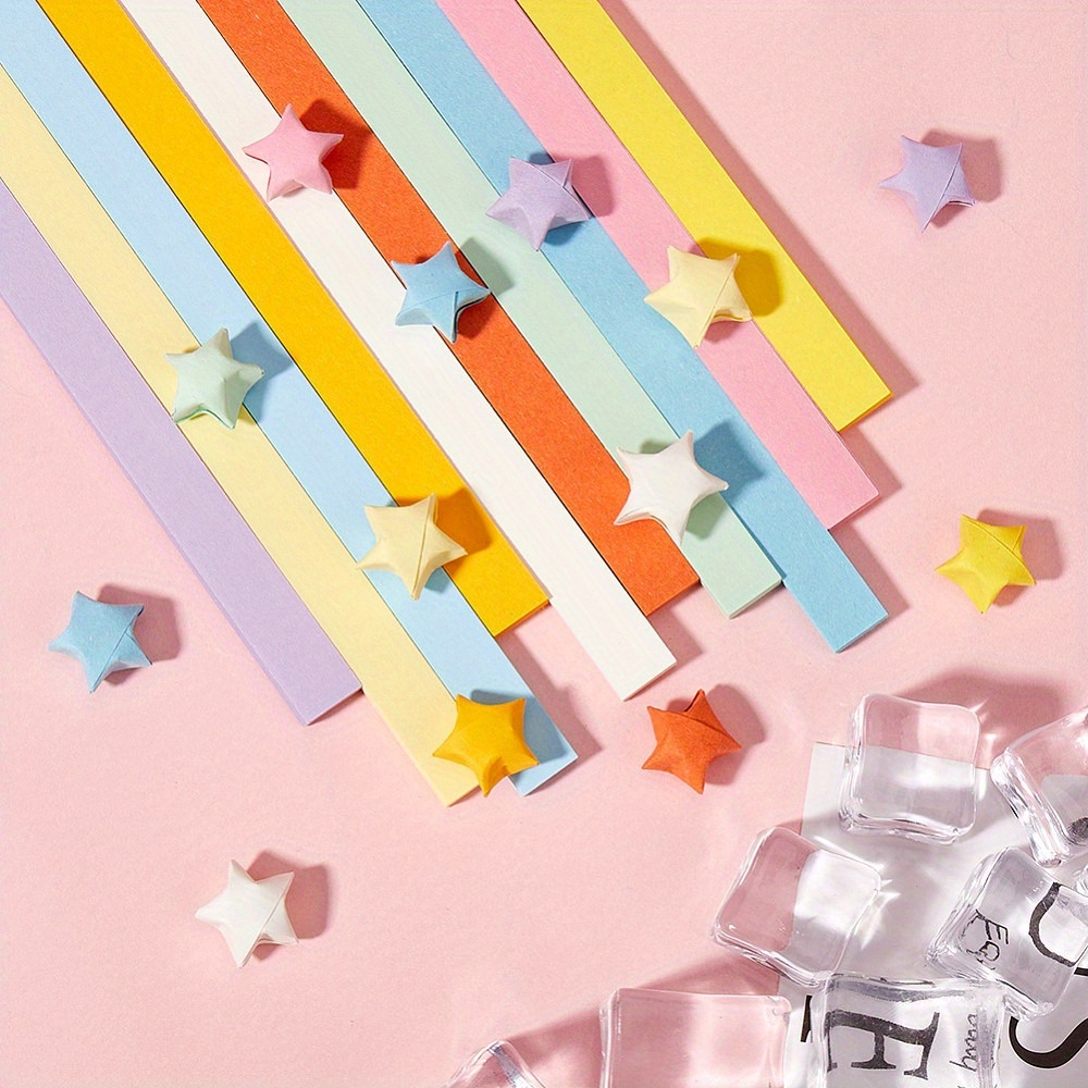 1350 Sheets Origami Star Paper – 27 Rainbow Colors For Paper Stars, Crafts & DIY - View #8