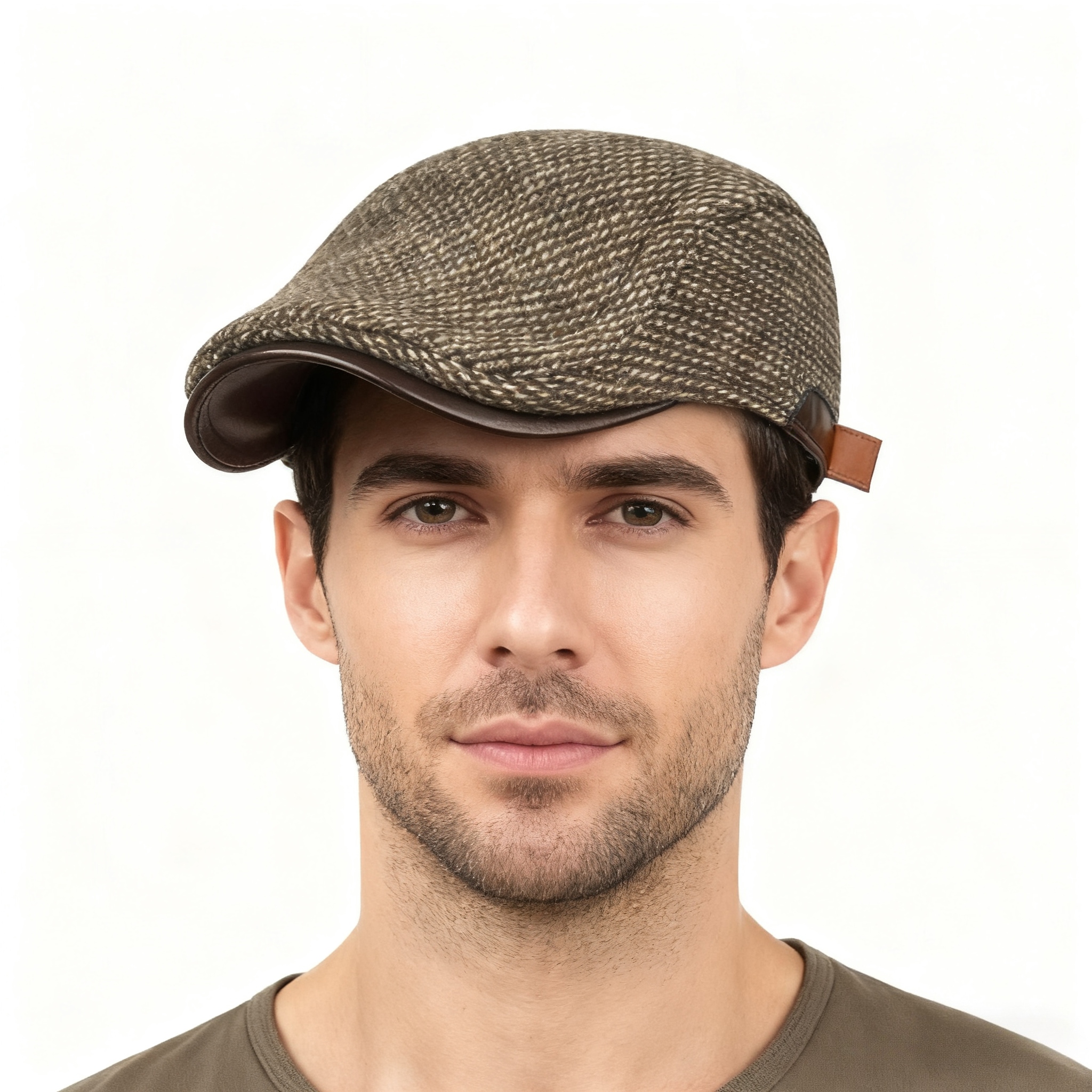 dress winter hats mens TrailHeads Men's Winter Hat with Visor - The Switchback