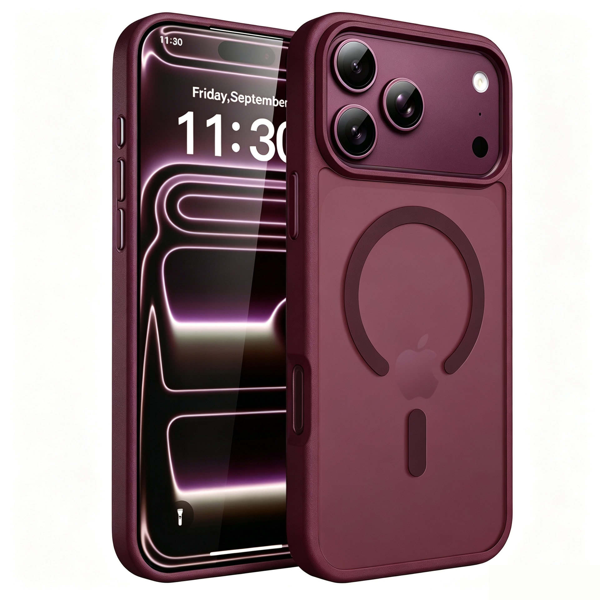 TEMU Phone Case - Luxury Slim Translucent Matte Magnetic For Iphone 18 Pro Max 18 Pro 17 16 15 14 13 Pro Case Rugged Shockproof Protective