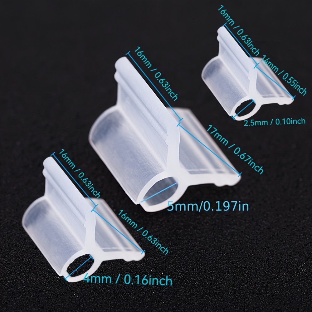 24 48 plastic grafting clips gardening accessories grafting clips grafting tools plant support frame gardening specific grafting clips tomato grafting clips vegetable fruit and tree grafting clips eggplant grafting clips