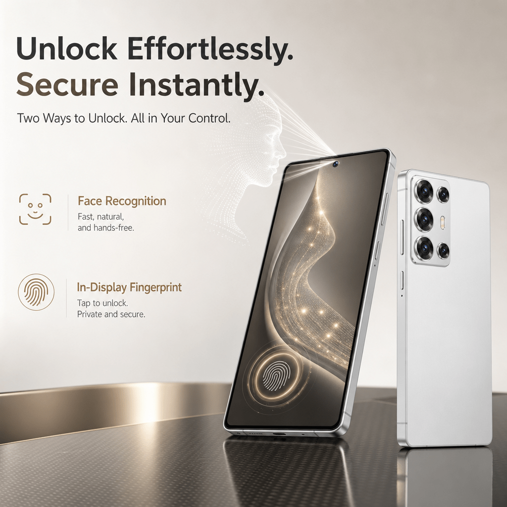 unlocked   mobile travel phone 6 8 inch hd screen 4 64gb expandable storage   face fingerprint unlock complete kit for elderly Product details 4
