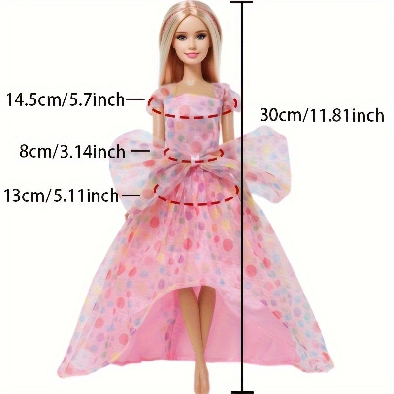 TEMU 48 Sets Of Princess Doll Clothing Outfits, Suitable For 11.5-inch Dolls, Including 2 Wedding Dresses, 2 Short Skirts, 5 Dresses, 2 Sets Of , 2