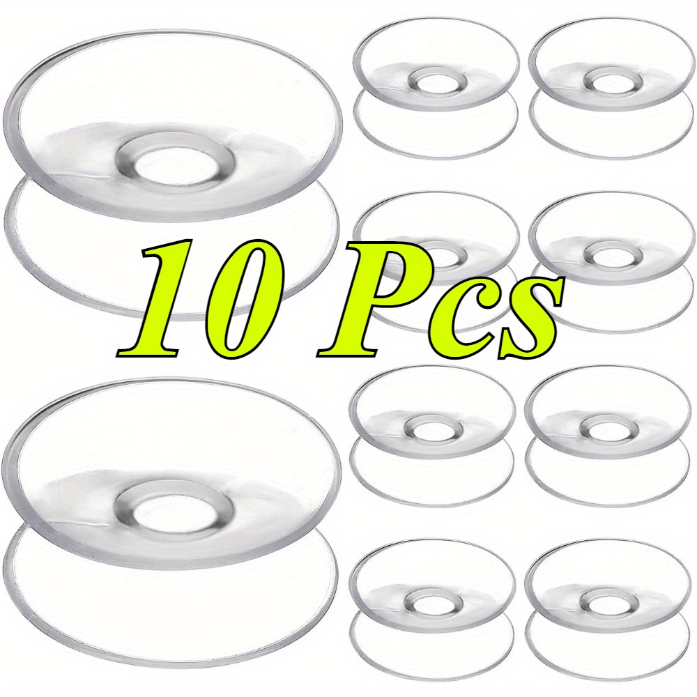 10pcs ventouses à   - tapis de ventouse polyvalents pour verre, plastique et plus de   - idéal  ,  ,   de bain et plus - durable et facile à utiliser, accessoires de ventouses 0