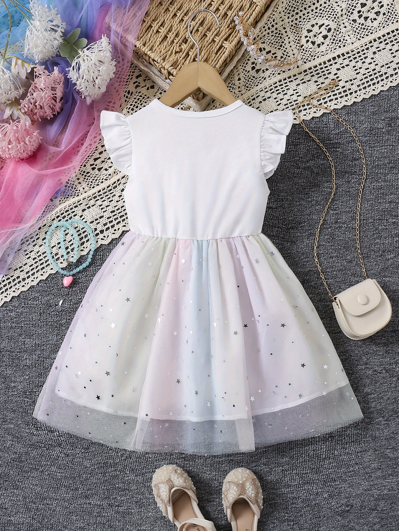 a 5 year old birthday dress featuring a print - Temu Bahrain