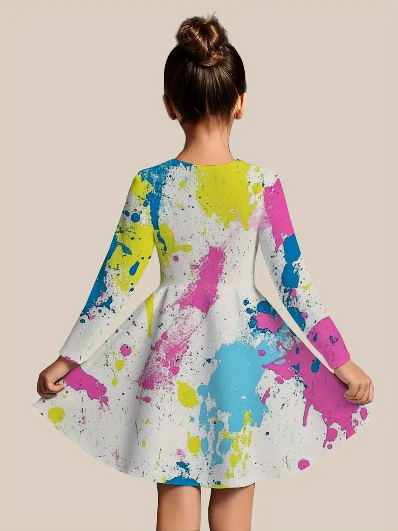 paint dress design Hand-painted dress