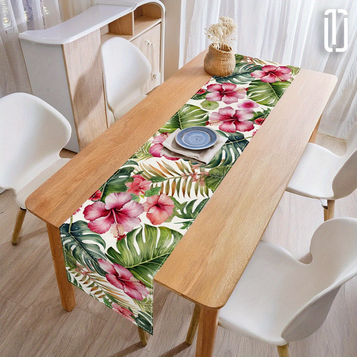 1 stck tropischer blumen tischlufer 72 - Temu Switzerland