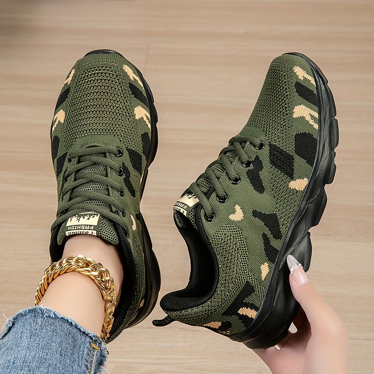 army fatigue huaraches