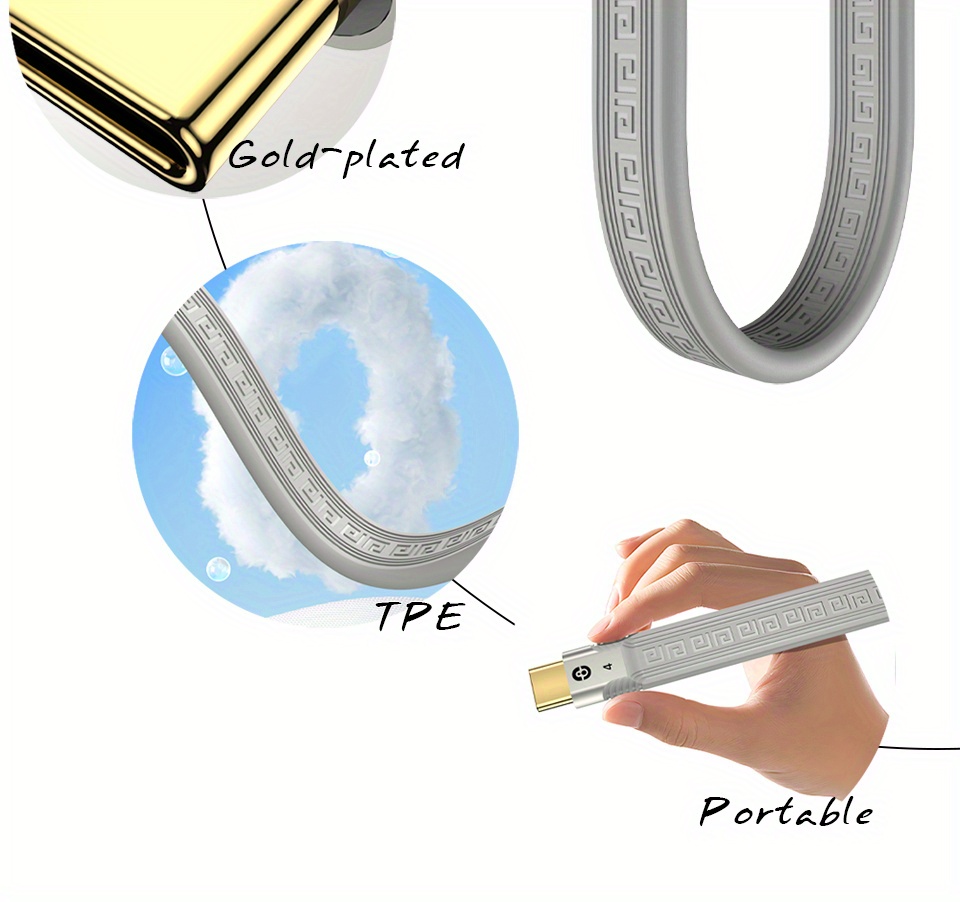 cabo     thunderbolt 4 fpc de 40    tipo c thunderbolt3 cabo de dados 240w 8k   para  , hdd, ssd,   de     Detalhes do produto 7