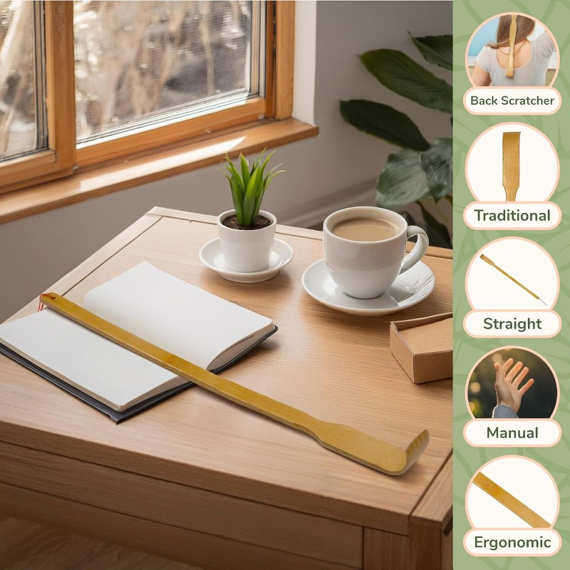   16.5 inch traditional thin travel size bamboo wooden back scratcher body relaxation massager set for itching 6pcs, bamboo massager, bamboo massager for body, bamboo massager for head, bamboo massager for neck, bamboo massager for back, bamboo massager for legs, bamboo massager for  , bamboo massager for shoulders, bamboo massager for waist, bamboo massager for hips, bamboo massager for knees, bamboo massager for elbows, bamboo massager for wrists, bamboo massager Product details 3