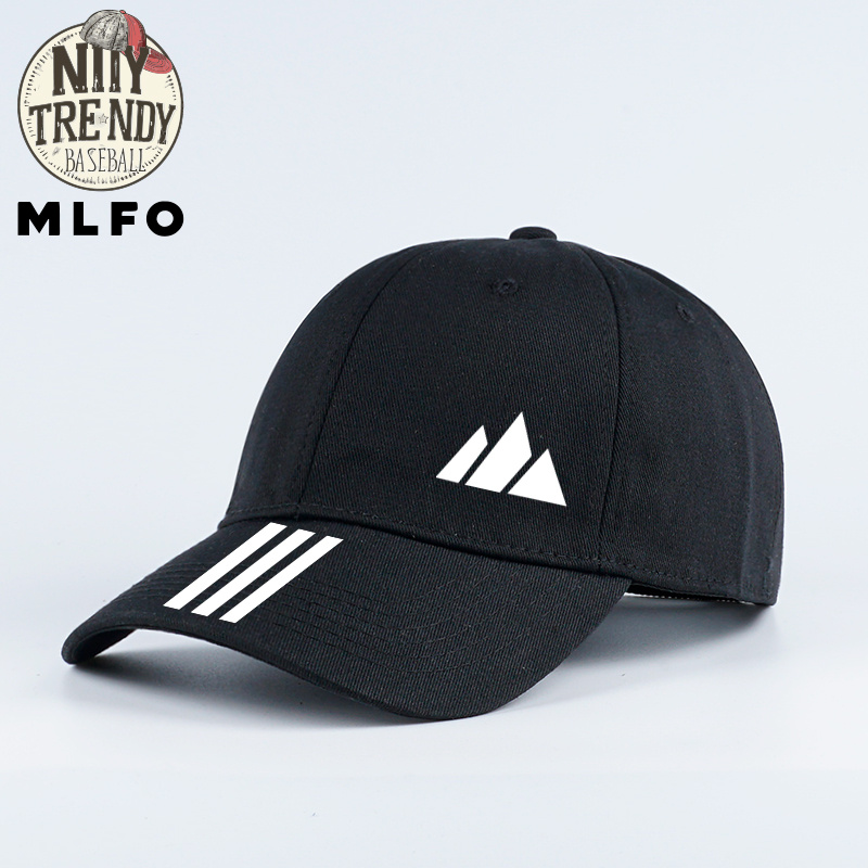 TEMU Geometric Mountain Print Baseball Cap, Adjustable Curved Brim Dad Hat For Men And Women, Minimalist Outdoor Graphic Casual Cap, Lightweight