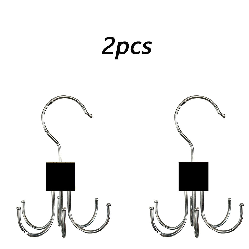 TEMU Lot de 2 cintres rotatifs à , style gilet, support à soutien-gorge multifonctionnel, peut suspendre 36 pièces, cintre de rangement de garde-robe