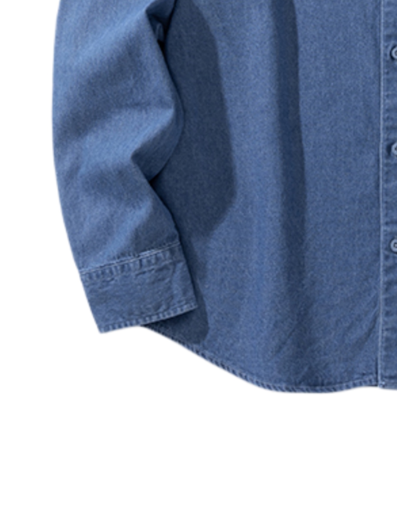 Men's Bestselling Long-Sleeve Denim Shirt, Casual Business Professional Workwear, Versatile for Multiple Occasions, A Gift for Men