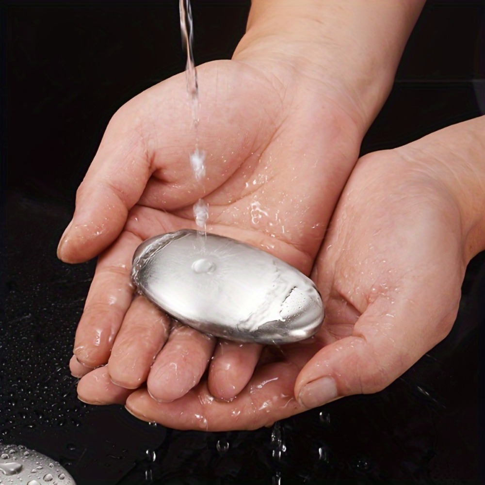 

Stainless Steel For Kitchen, Metal Hand Soap, Eliminates Odors, Smell Remover, For Home & Restaurant, Uncharged Food-safe Cleaning