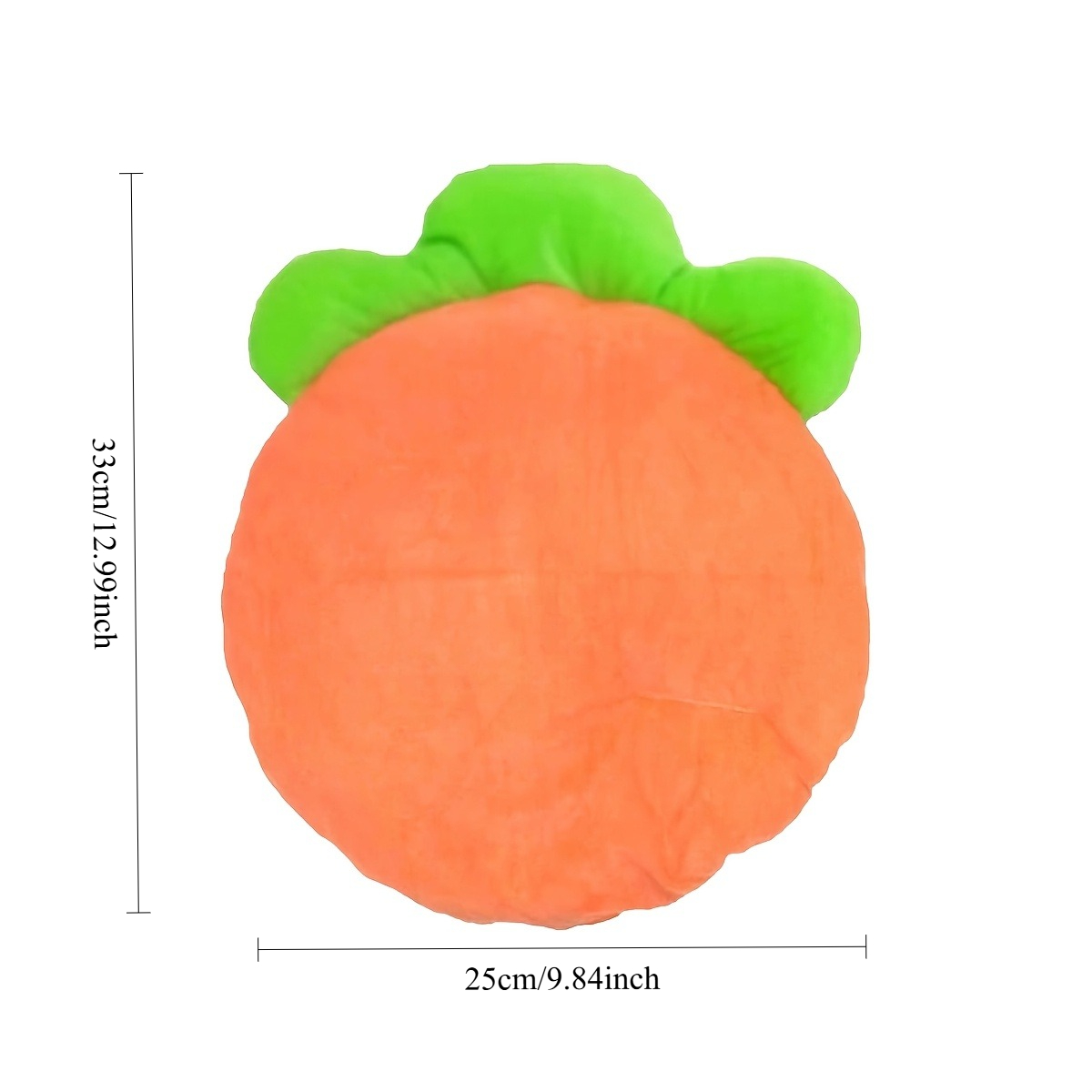 Carrot-Shaped Pet Bed for Small Animals