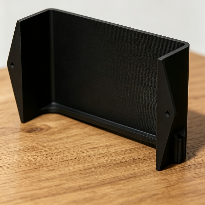 TEMU 1pc Under-desk Stand For Sound Cards, No Drilling Required For Installation, Desktop Space, Essential For Recording Studios