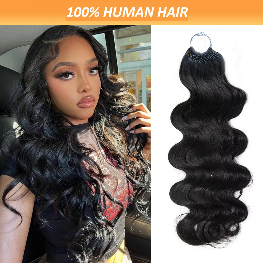 TEMU 60 Strands Suitable For Women' Wig Extensions - Pre-separated Body Wave Curly Hair With Knots & Invisible Feather String, Natural Black Hair For