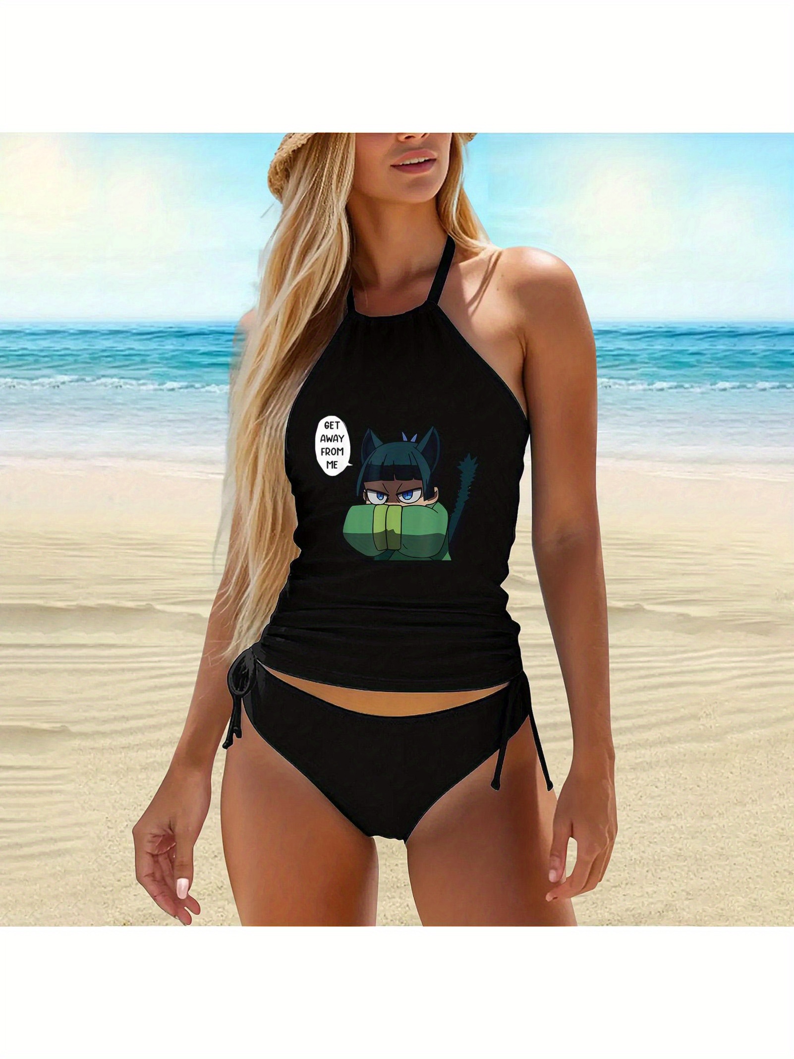 cute anime funny apothecary anime diaries tankini Temu