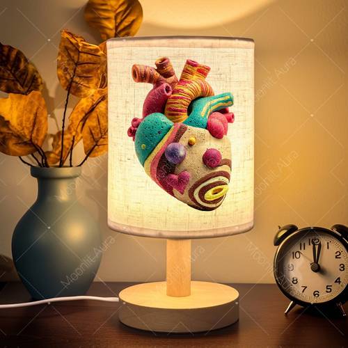 1pc fabric nightlight ideal for ambient lighting in bedrooms dormitories office or desk lamps lighting fixtures living room decorative lights led lights bedroom decorative lights