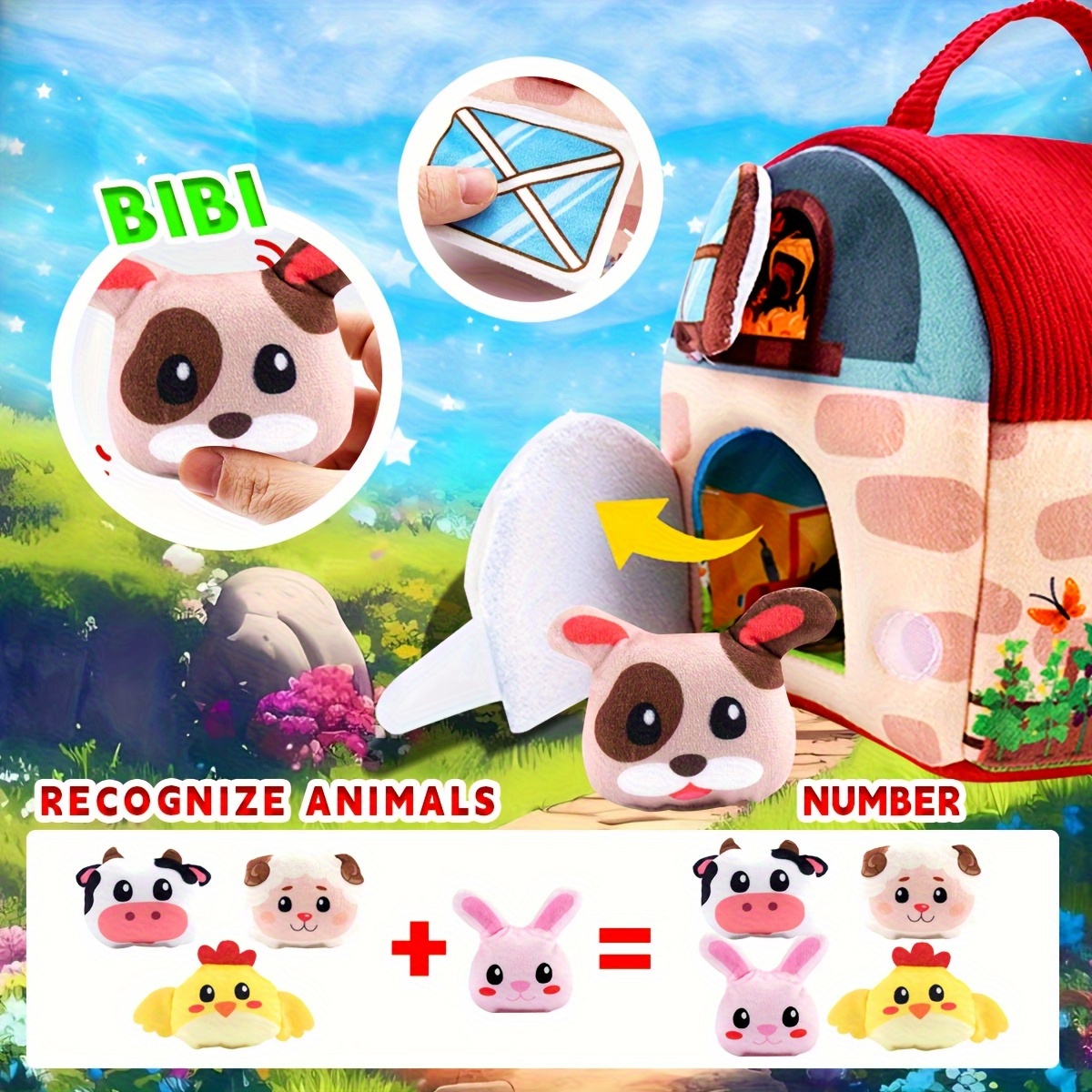 Farm Animal Surprise Toy Set 6-12 Months