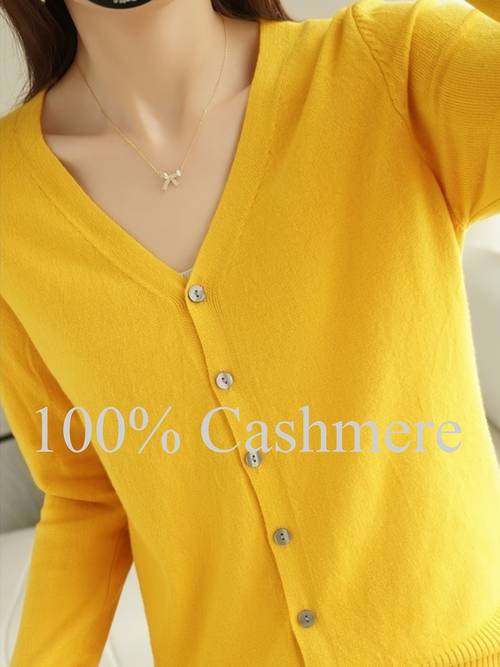Lightweight And Casual, This Women S V-Neck Cardigan Features a Button Design And Loose Fit, Layering And Summer 2026