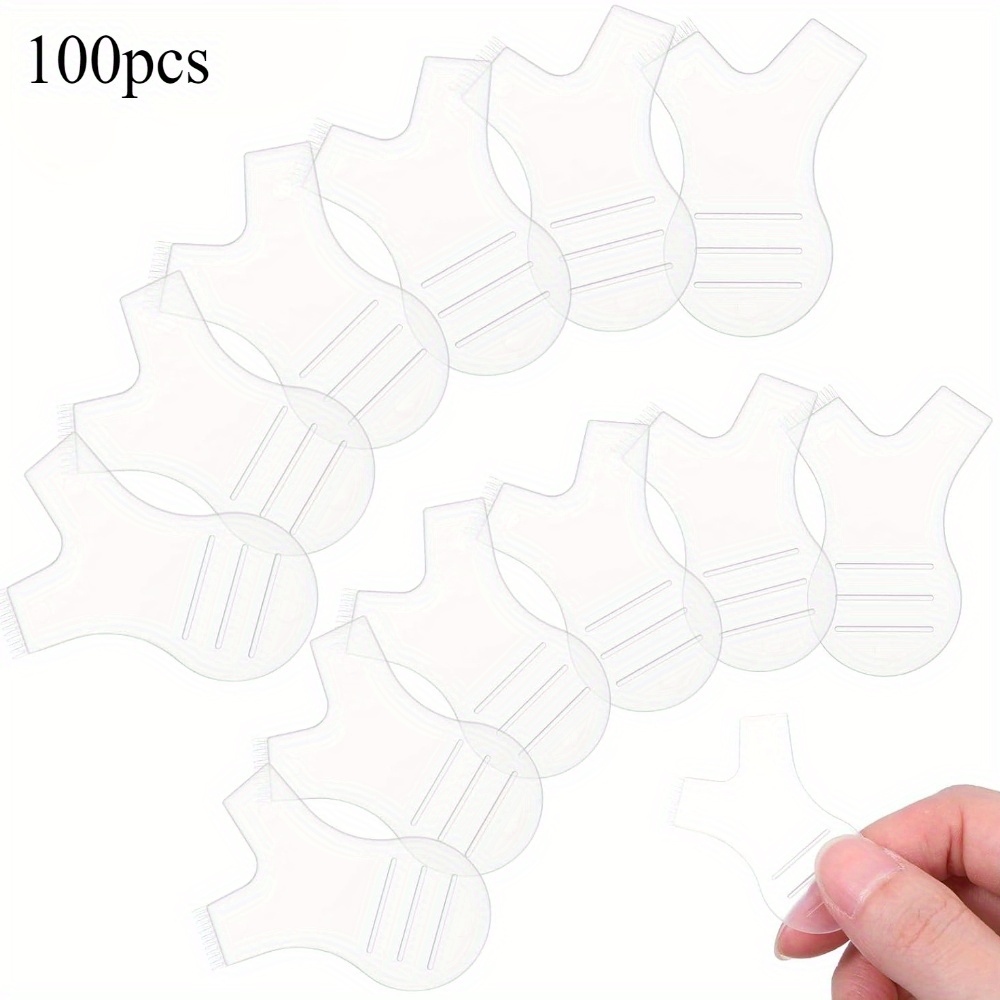100pcs Y Comb Lash Lift Brush Eyelash Brush Y Shape Lash Combs Makeup Beauty Tool Supplies For Eyelash Grafting Extension