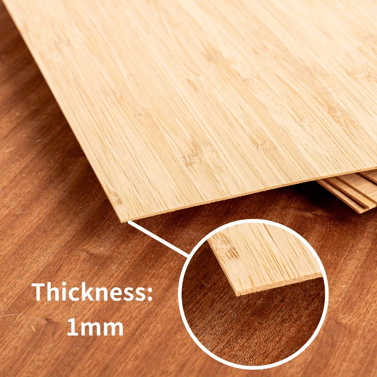3021 cm bambus holzplatten 1 mm  natrlichem bambus ideal - Temu Germany