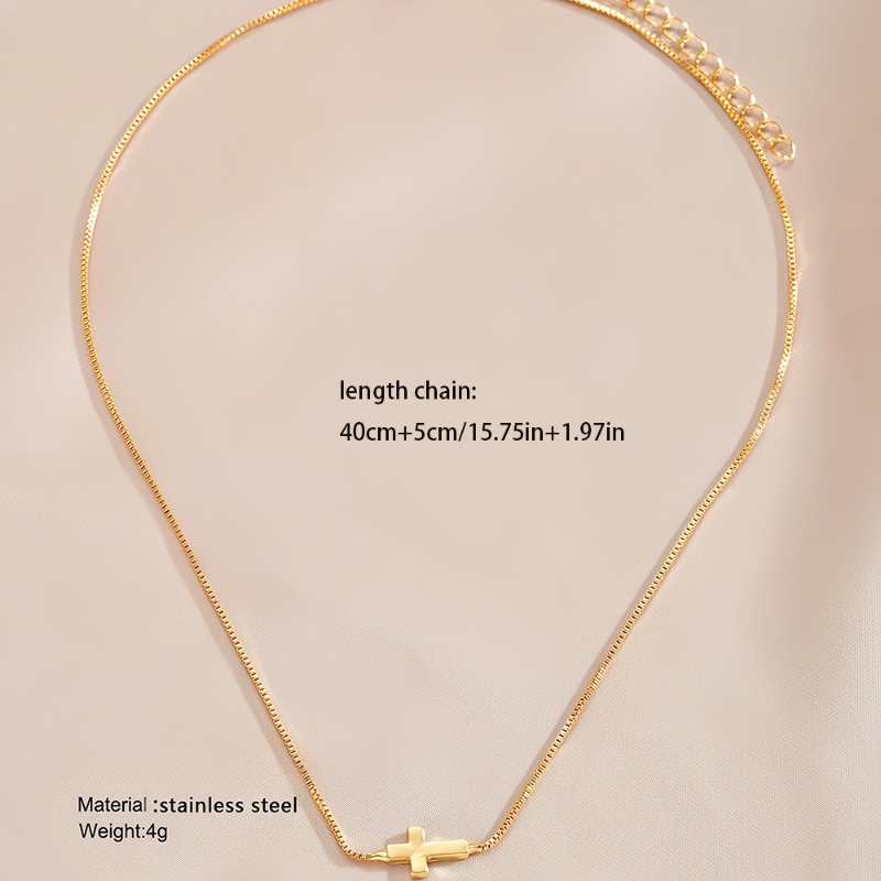Women's Golden Layered Stackable Necklace — Hypoallergenic