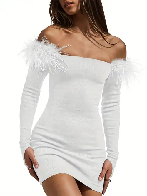 fur white dress sold on Temu United States fur white dress sold on Temu United States