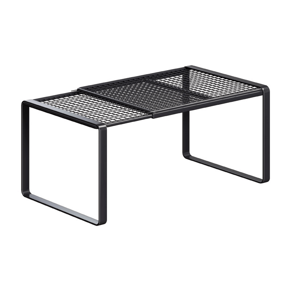 Image of Carbon Steel Adjustable Shelving Unit- A Storage Rack For Countertops, Ideal As - Wardrobe Rack For Clothing And Shoes Or As A Desktop Organizer, Standing Shelf