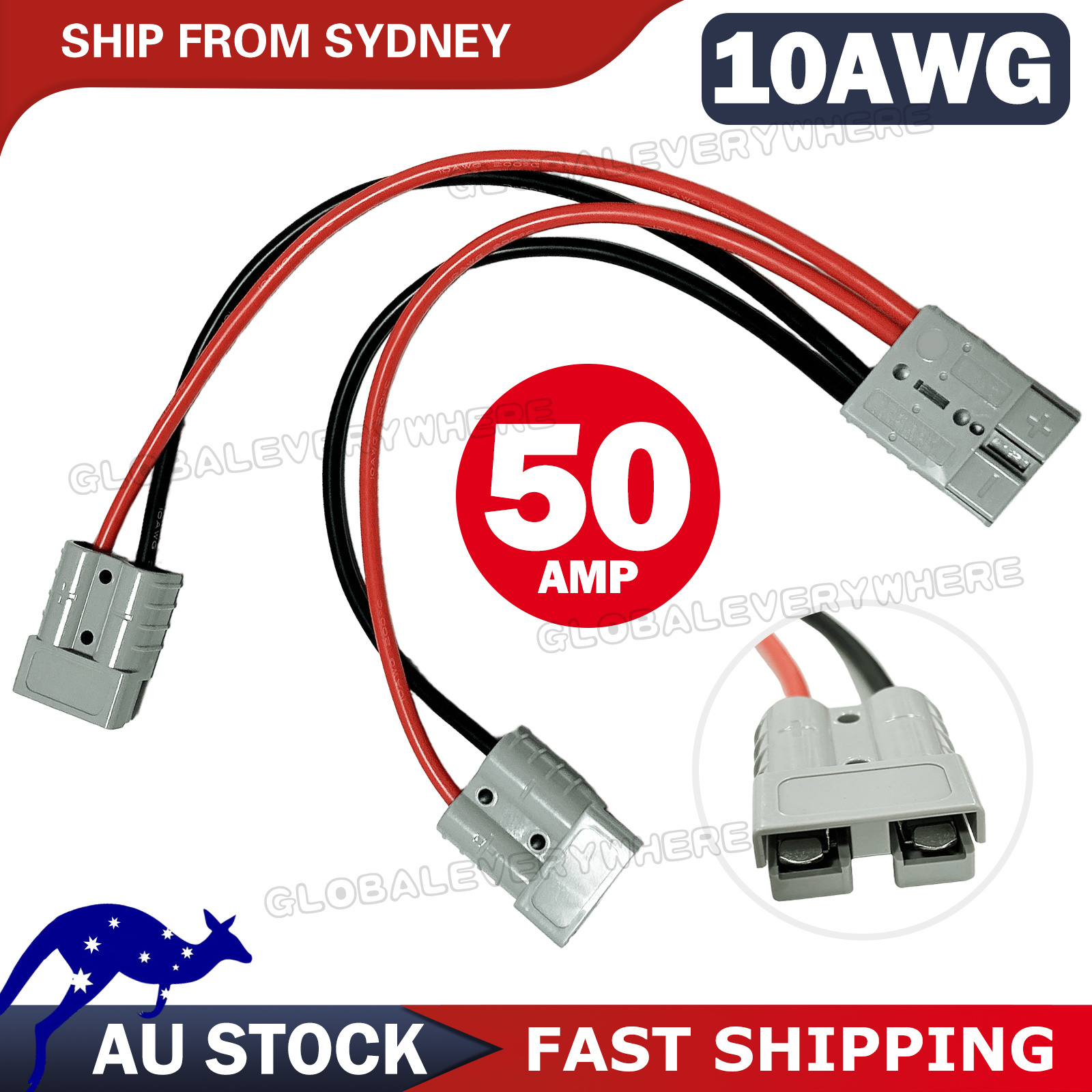 TEMU 1pc Plug Connector Double Y Adapter 1 To 2 6mm Automotive Cable Globaleverywhere