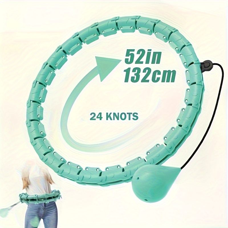 Adjustable Fitness Hoop - Resistance Training Circuit Workout, Burns Up to 700 Calories/Hour, Full-Body Toning for Gym, Home, Travel - Compatible with HIIT, Yoga, Pilates - Ideal Gift for Christmas, Valentine's - Beginner to Advanced Users - Available in Black & Colors, Workout Accessories, Comfortable Grip Handles, Flexible Resistance Band, Gym Equipment, Portable Exercise Tool, Durable Construction, Exercise Equipment, Gym Enthusiasts