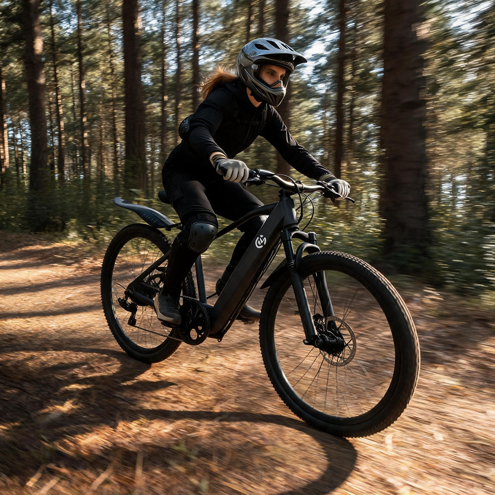 Image of Trail , 250w 26' 40- Range, Pro Off-road Tires Hydraulic Disc Brakes Light & Lcd, No Terrain Uncharted Trail Wilderness, Enduro Ebike, Trail Machine For Adventurous Spirit Friend