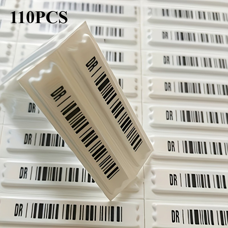 TEMU 54/110pcs Bandes d'étiquettes souples -magnétiques renforcées multifonctionnelles, à utiliser avec des autocollants adhésifs antivol